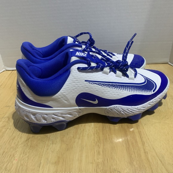 Nike Alpha Huarache 4 Elite MCS Baseball Cleats Royal Blue FD6255-106 Sz 11‎ main image 4